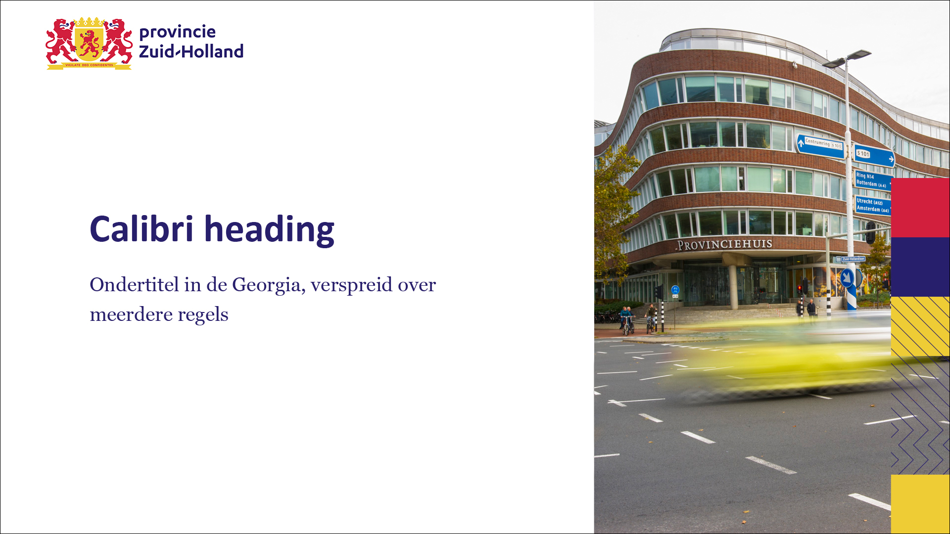 PowerPoint titel pagina
