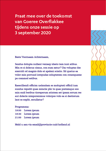 Uitnodiging stijlvak 2 -  achterzijde