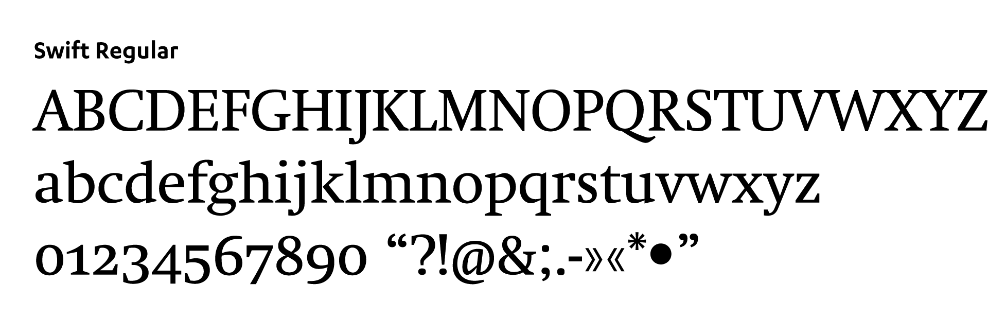 Letterproef Swift