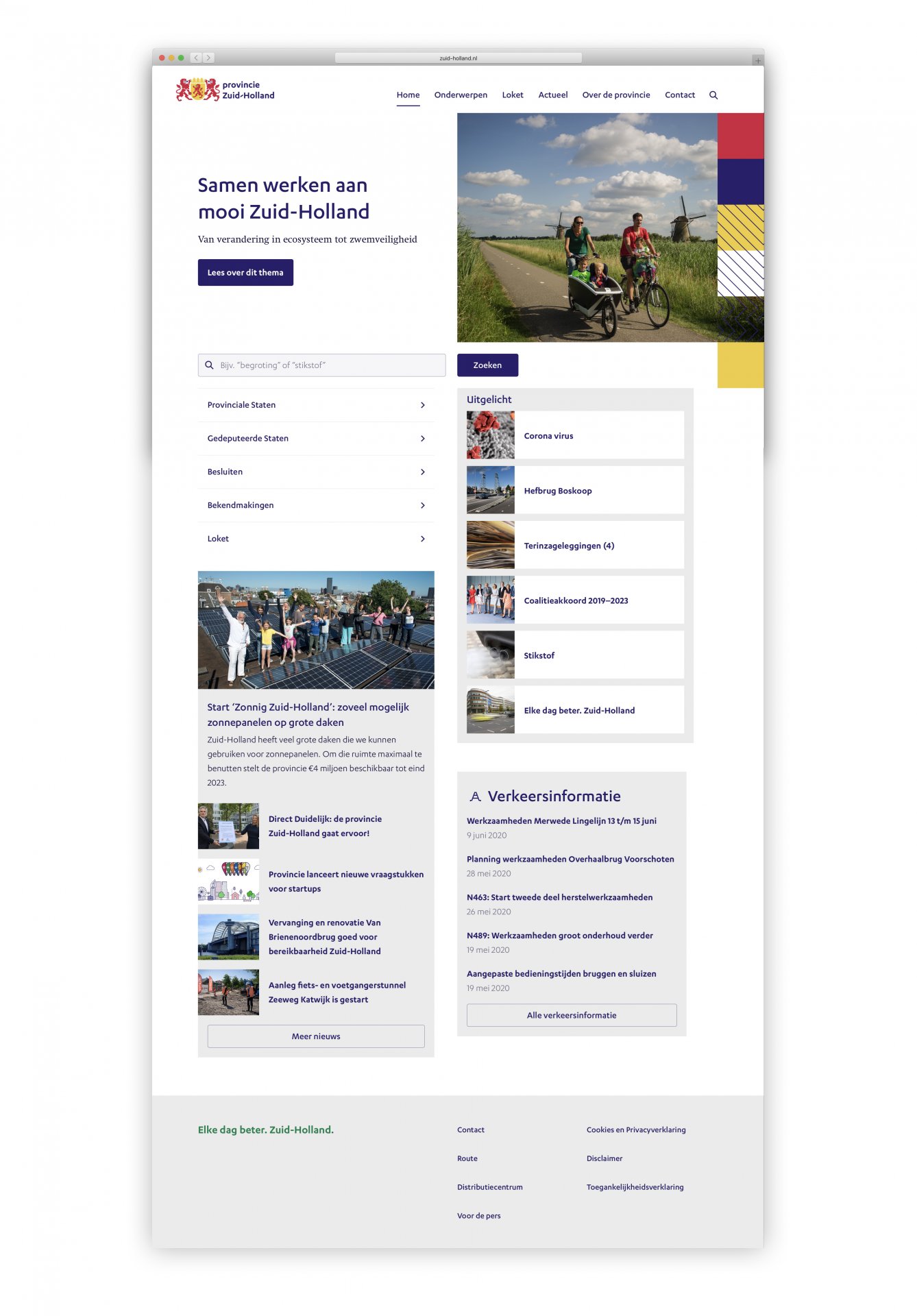 PZH Voorbeeld Website